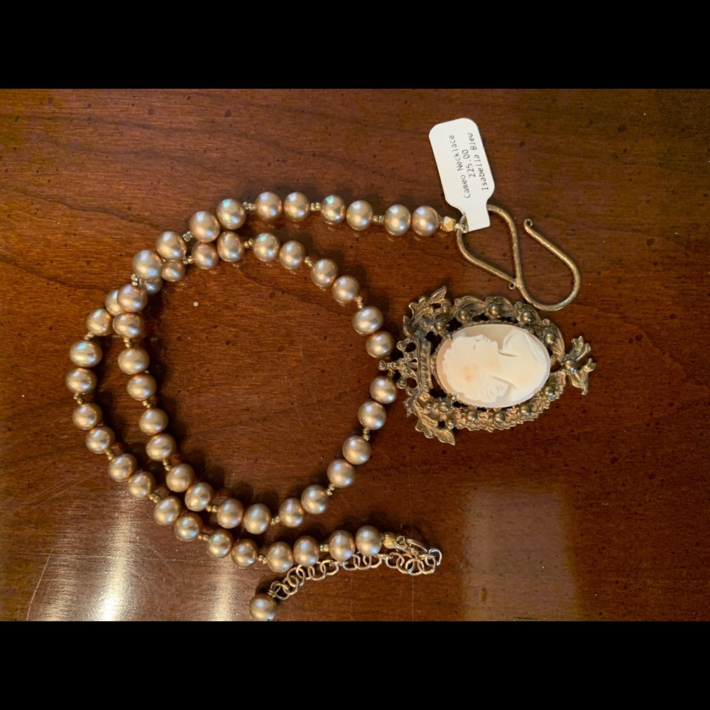 Cameo necklace